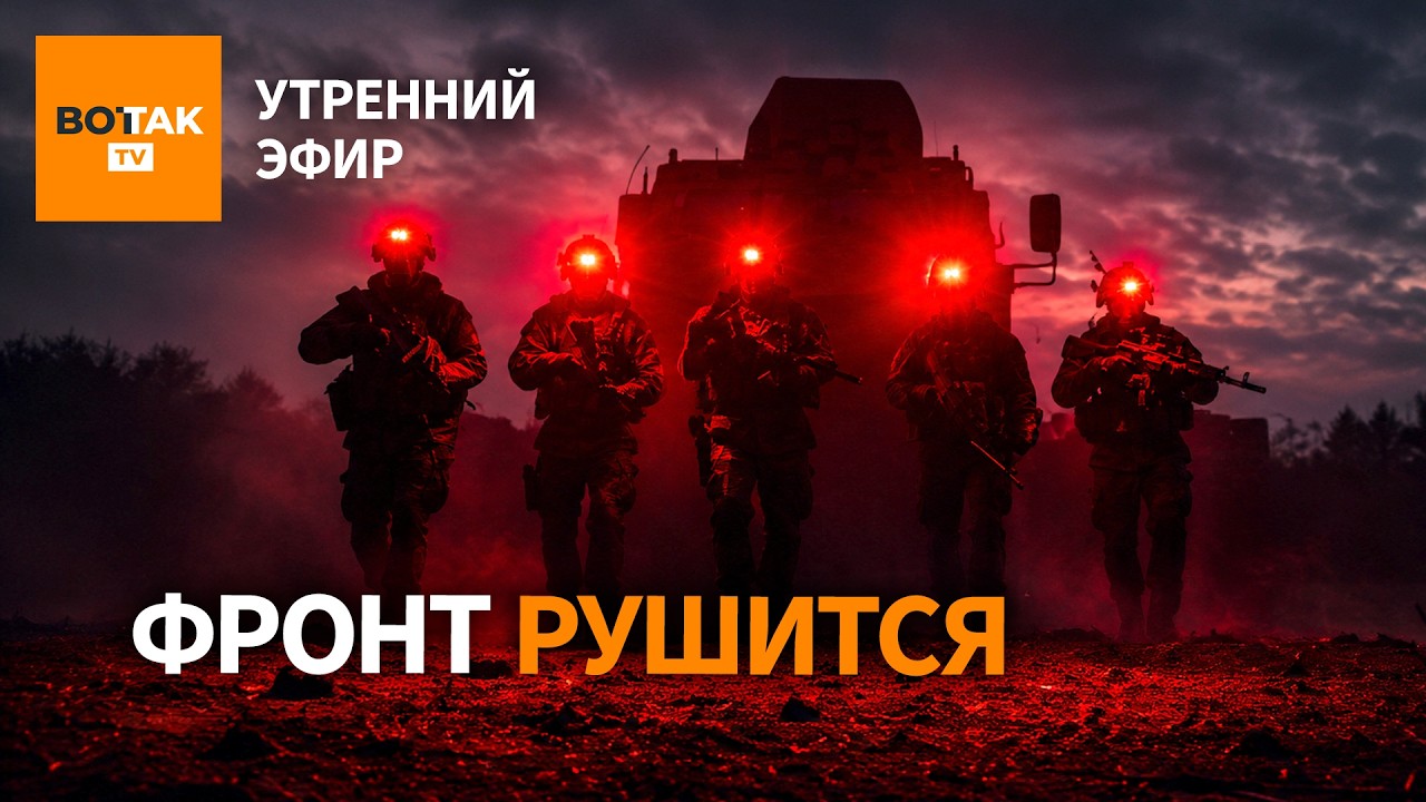 ❌Угроза обрушение фронта РФ. Ракетный удар по Чувашии и Самарской обл. Иран атакован / Утренний эфир
