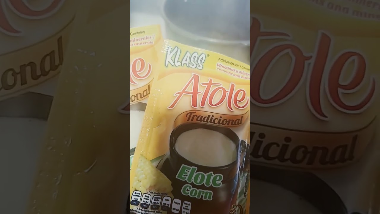 #receta #recipe Atole #mexicanfood