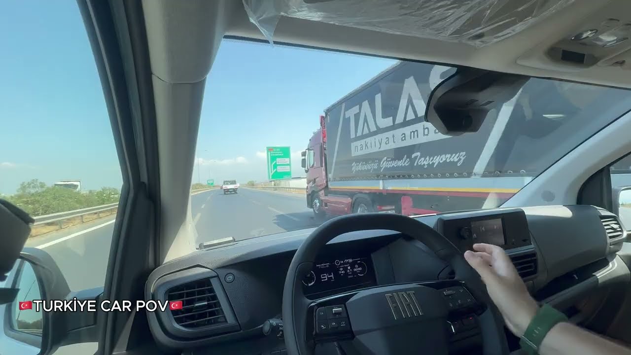 YENİ FİAT SCUDO 1.5 MULTİJET 120HP İZMİR ŞEHİR İÇİ VE OTOBAN SÜRÜŞÜ