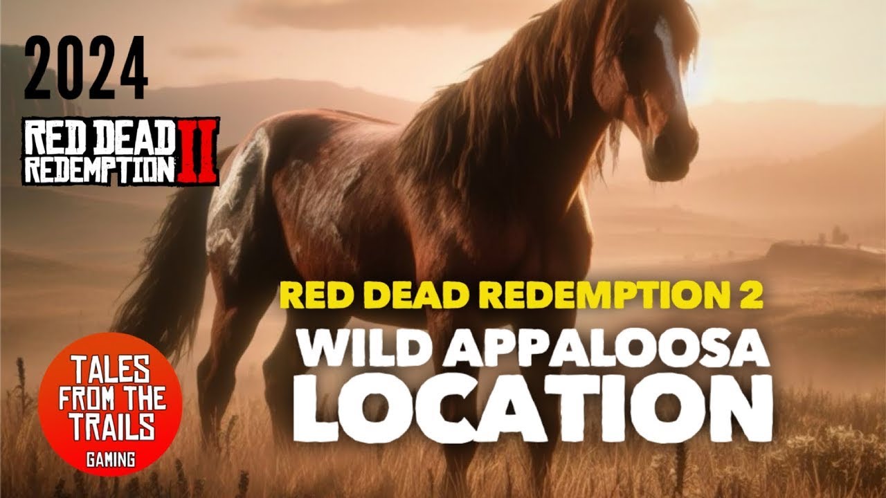 🎤 RDR2: Where to find Appaloosa Horses | Location for Wild Appaloosa