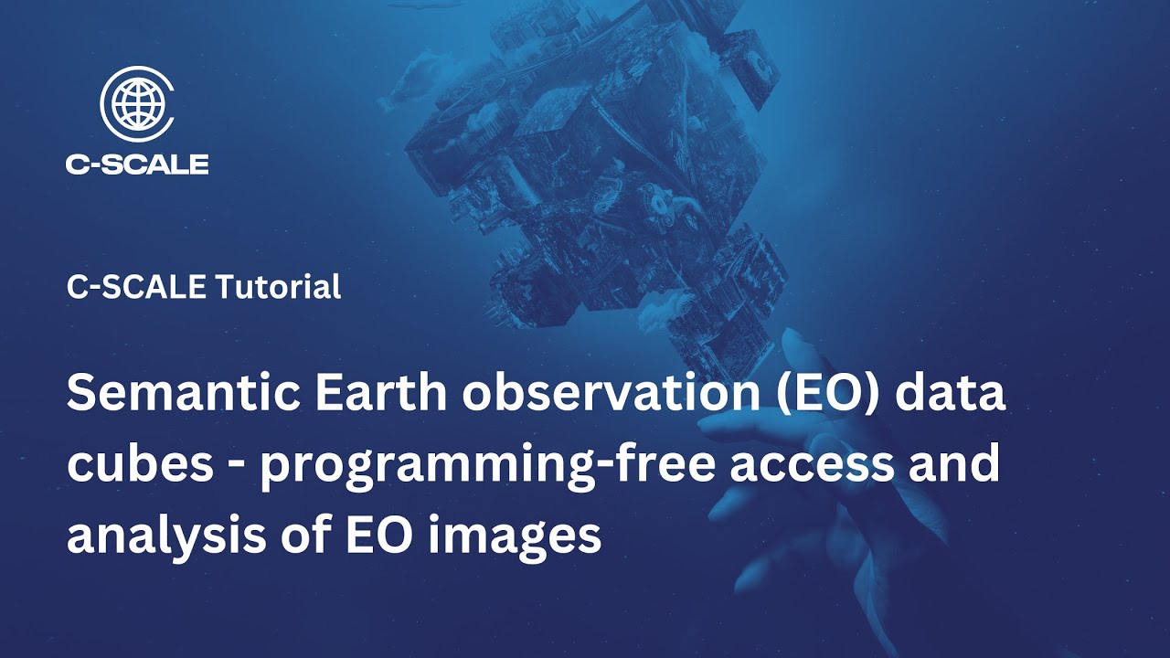 Semantic Earth observation (EO) data cubes - programming-free access and analysis of EO images
