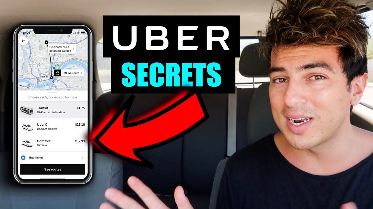 7 SECRETS IN THE UBER DRIVER APP!