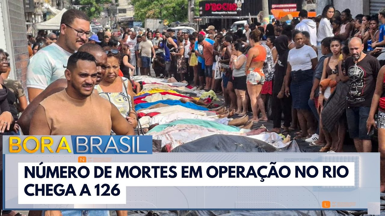 N&uacute;mero de mortes em opera&ccedil;&atilde;o no Rio chega a 126 | Bora Brasil