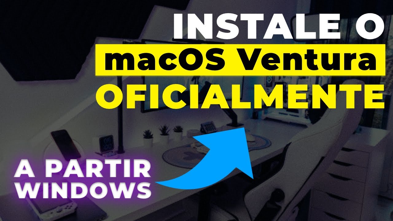 COMO INSTALAR o macOS Ventura OFICIAL, a partir do Windows no seu Hackintosh