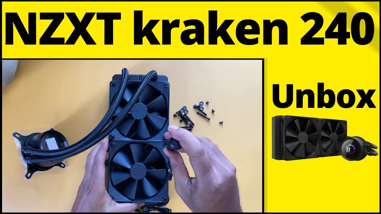 NZXT kraken 240 | NZXT AIO | Kraken 240mm AIO | Best AIO