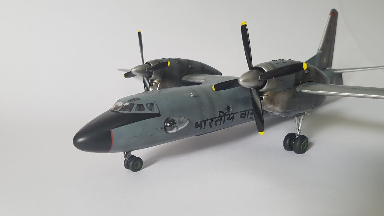 Сложная сборка, часть 4 (Amodel 1/72 AN-32)