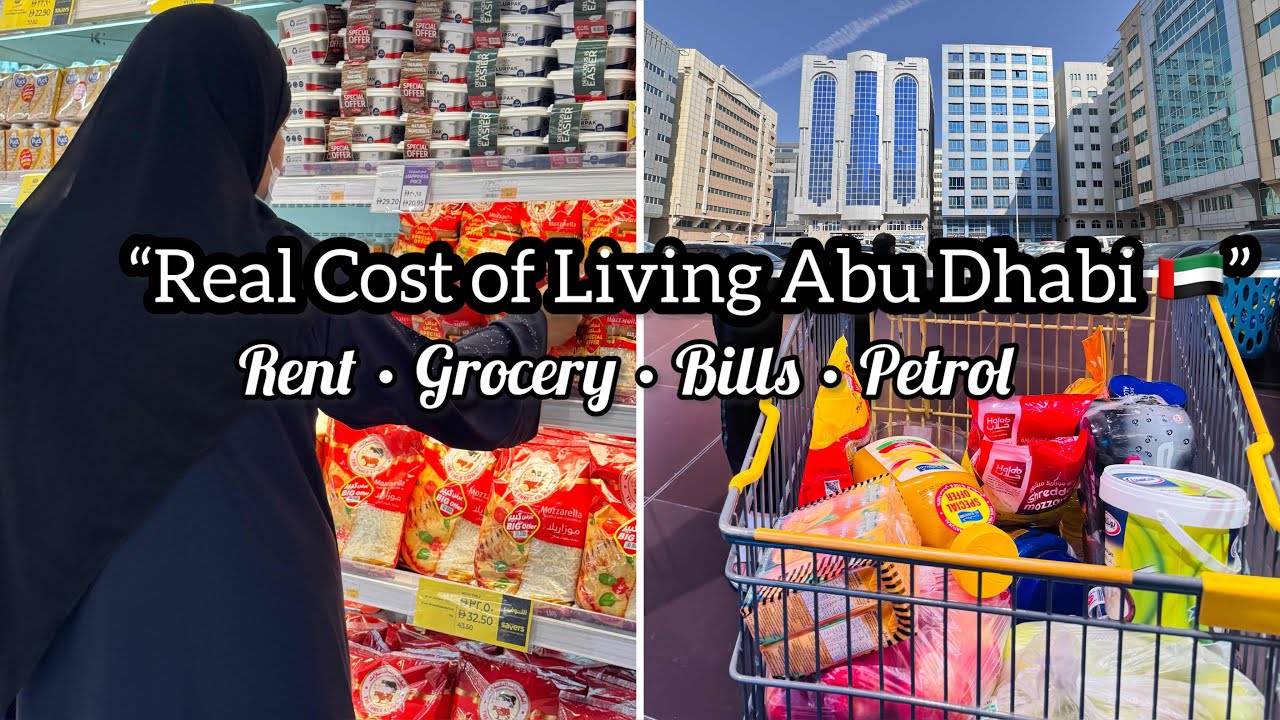 “Abu Dhabi Itna Mehenga?! Real Living Cost 2025 🇦🇪”| Rent, Grocery, Bills Full Breakdown” | uae 