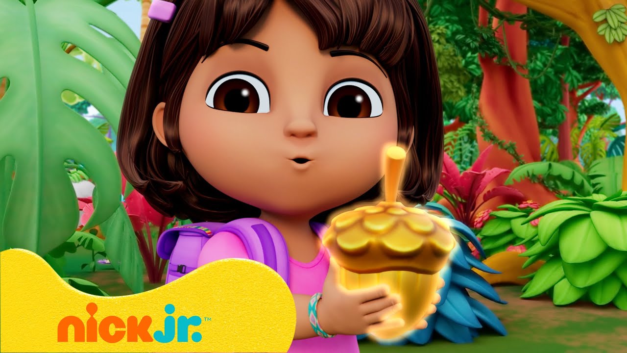 Dora | Rabuś kradnie Dorze magicznego żołędzia! | Nick Jr. Polska