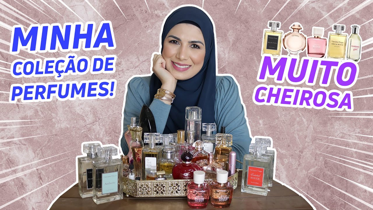 MINHA COLEÇÃO DE PERFUMES!!