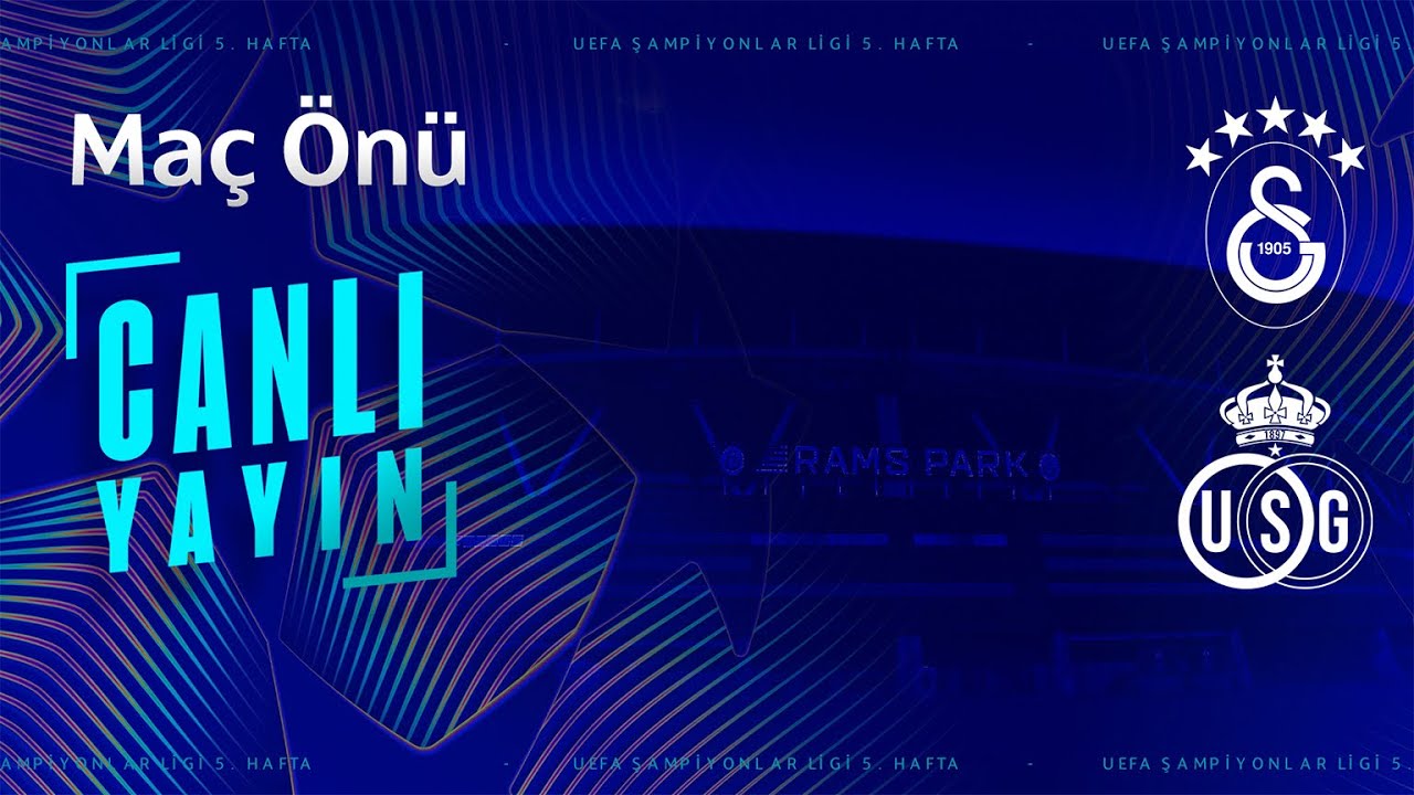 🔴 Galatasaray - Union SG Maç Önü Yayını #GSvUSG #UCL