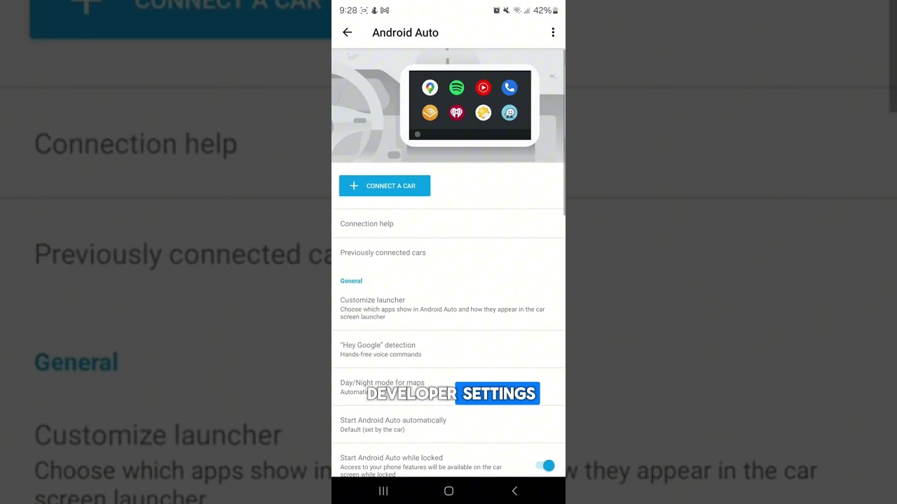 Не могу найти Carstream в Android Auto.