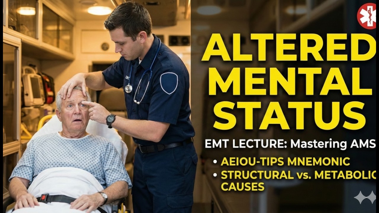 Altered Mental Status - EMT Topic Series