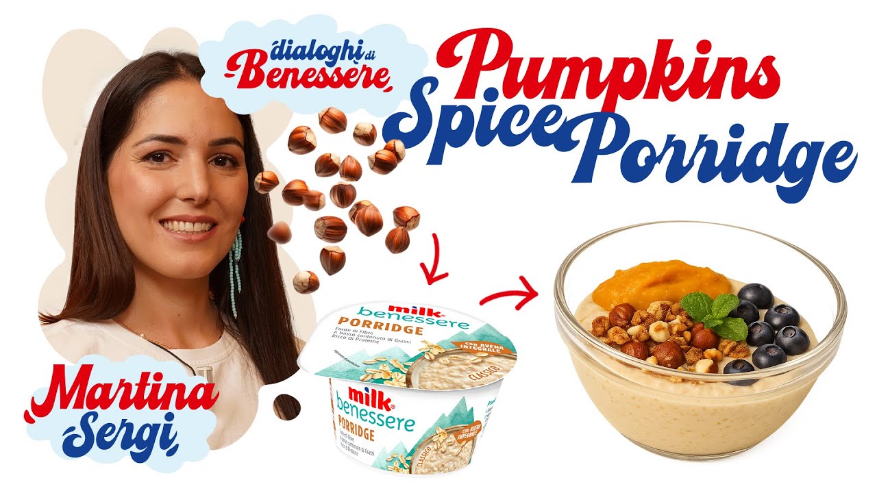 Prepariamo il Pumpkins Spice Porridge con @MartinaSergi  | Dialoghi di Benessere Ep. 11