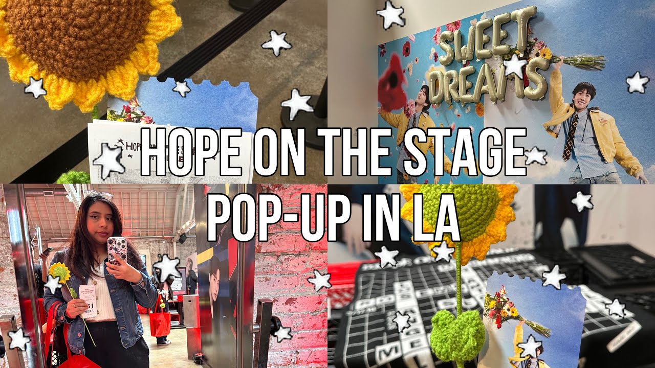 J-HOPE ON STAGE POP-UP IN LA | MERCH HAUL