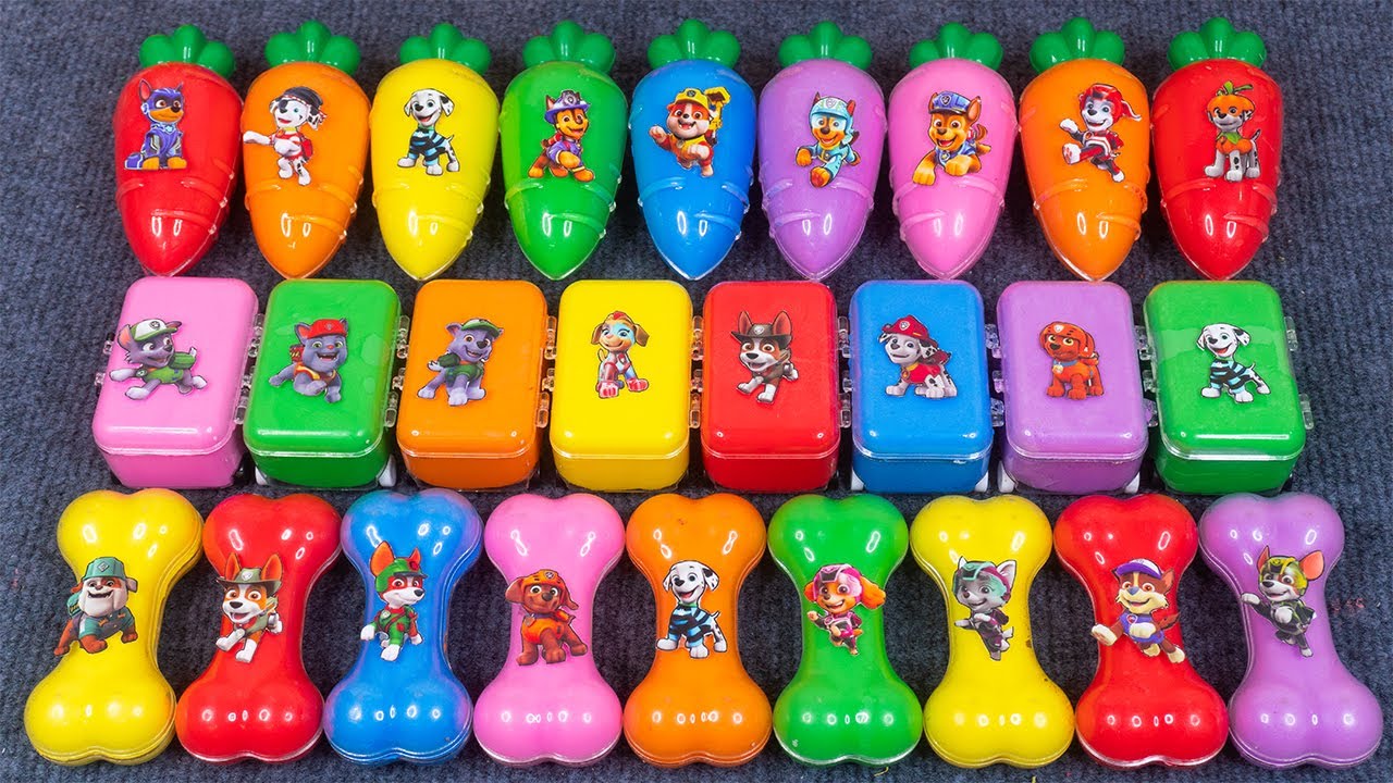 Paw Patrol 🐾 ASMR Slime Time with Ryder, Chase, Marshall & Friends Satisfying ASMR 💖