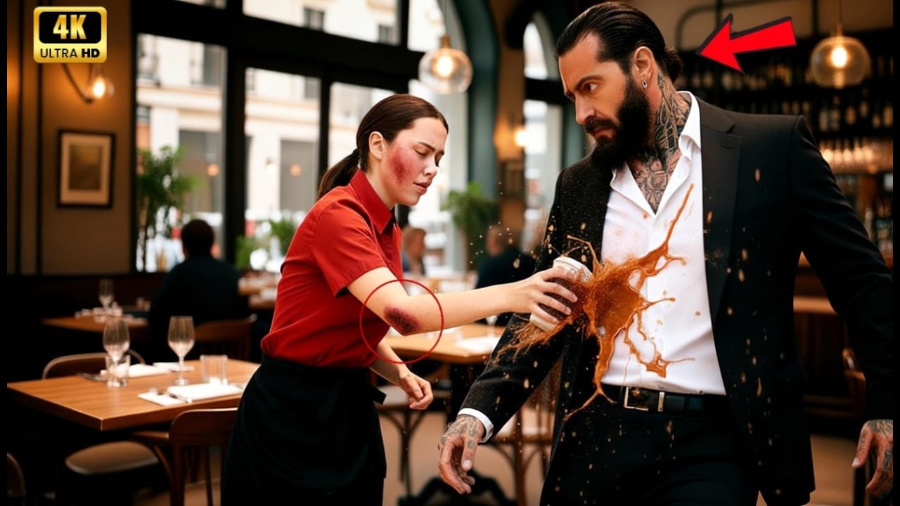 Bruised And Dizzy Abused Waitress Spills Coffee On Mafia Boss&ndash;What He Did Nxt Shock Eve #darkromance