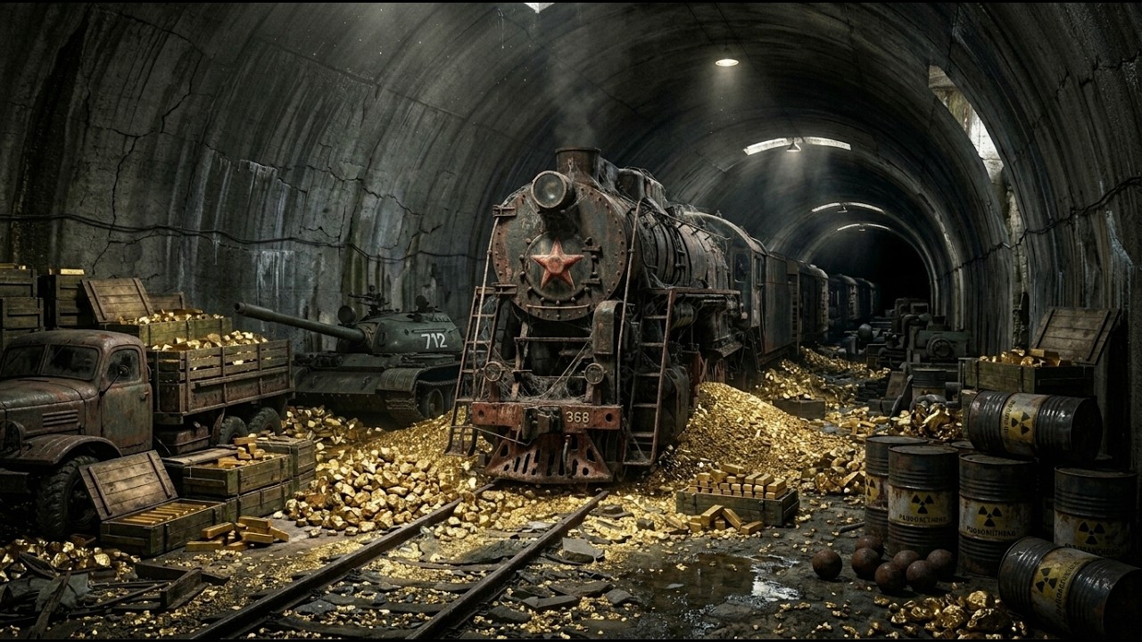 The Sealed 1,000,000 $ Nazi Gold Train Under a Polish Mountain