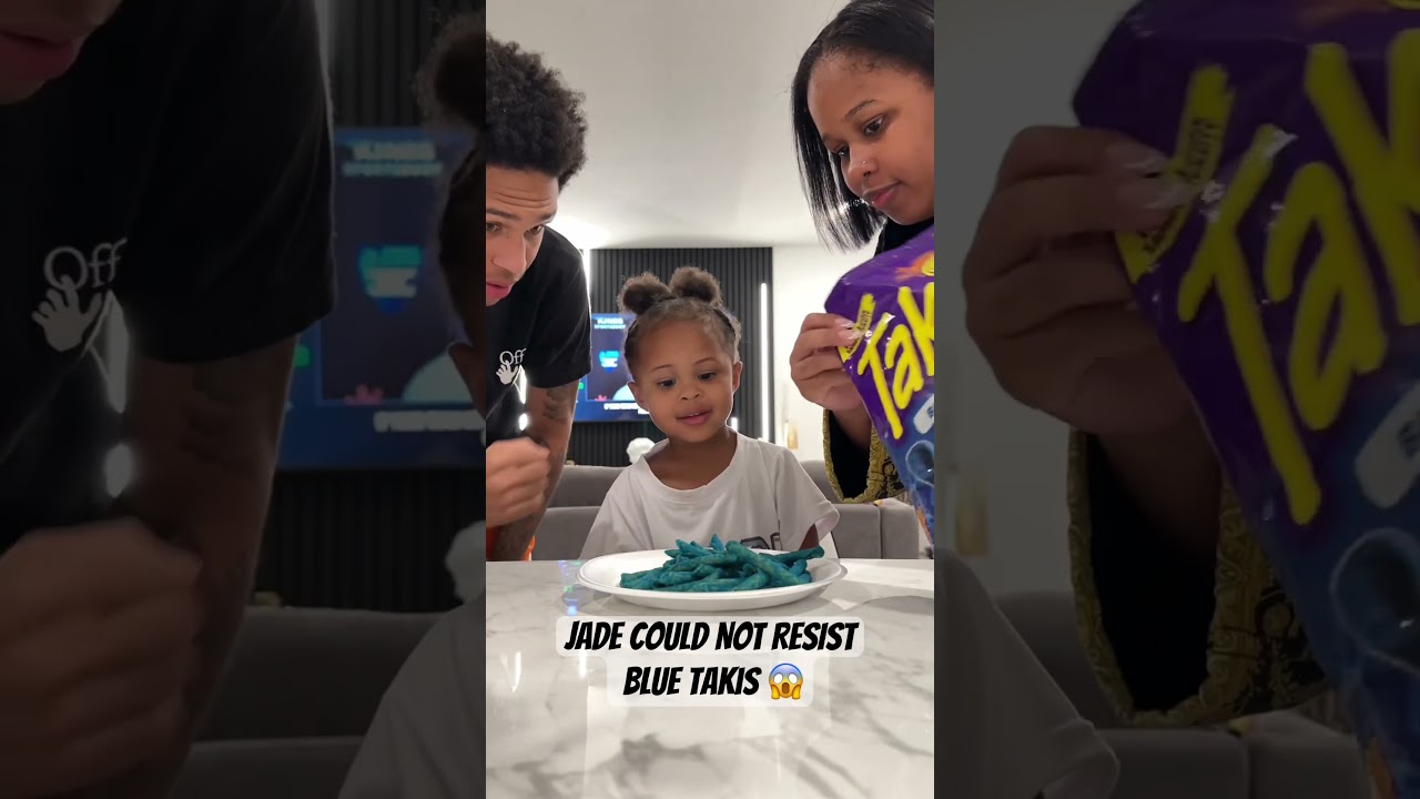 BLUE TAKIS Took Over Our Daughter !!  