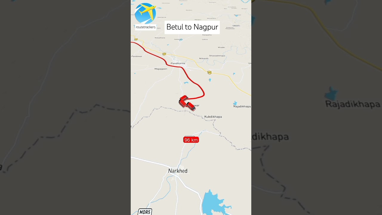 Betul to Nagpur via train #railway #nagpur #maharastra