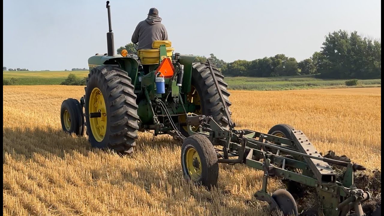 1969 John Deere 4020 Plowing (strike out) Hitterdal MN 2023