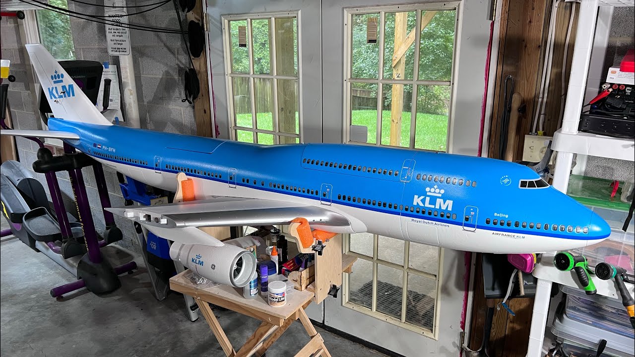 WORLDS LARGEST EDF!!! HSD Jets 747 Part 1