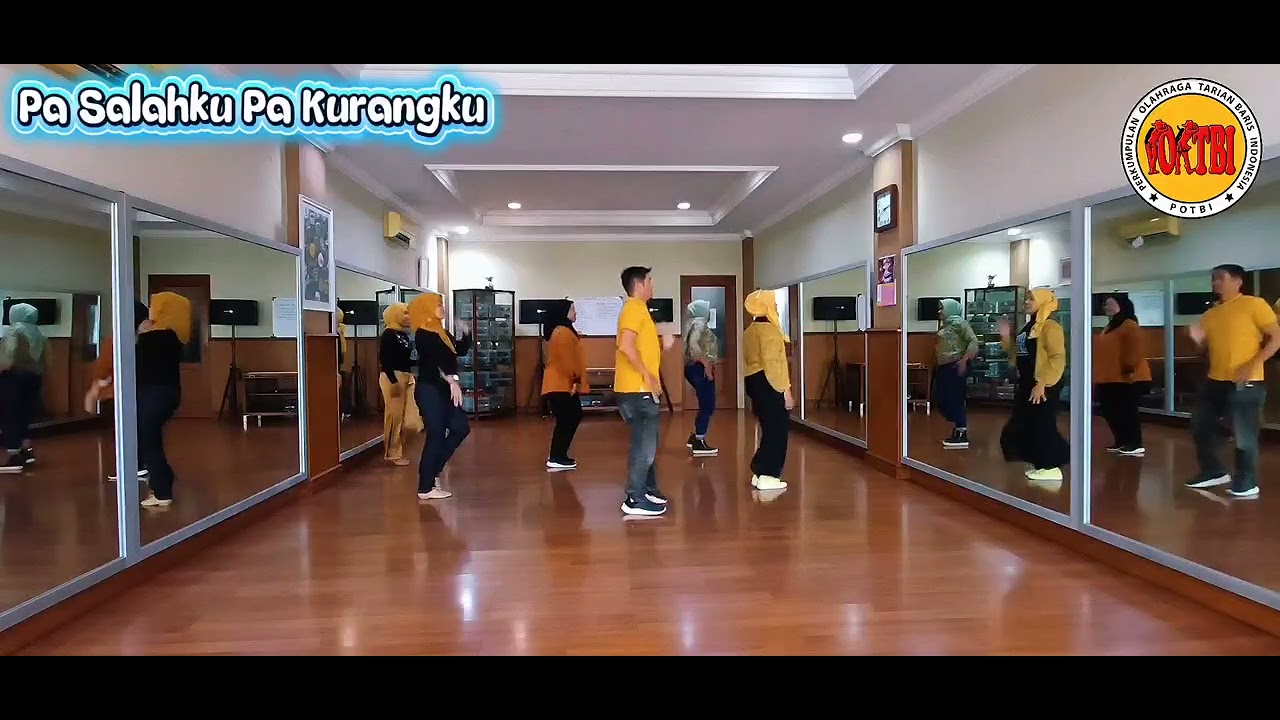 PA SALAHKU PA KURANGKU | TARIAN BARIS | LINE DANCE | POTBI