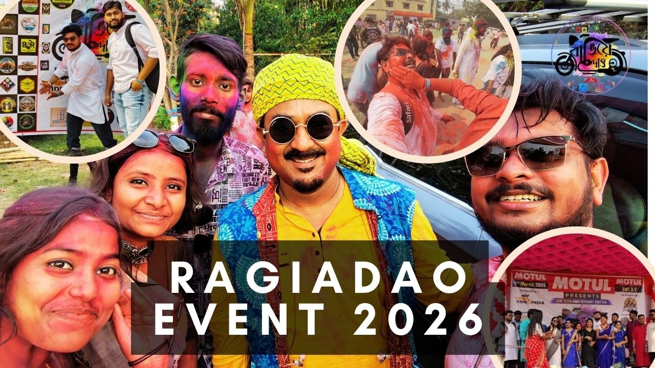 Bikes, Music & Unlimited Food ,Abir! 🏍️🎨 Rangia Doa Holi Event 2026 with Hidden Trails | #SKRC