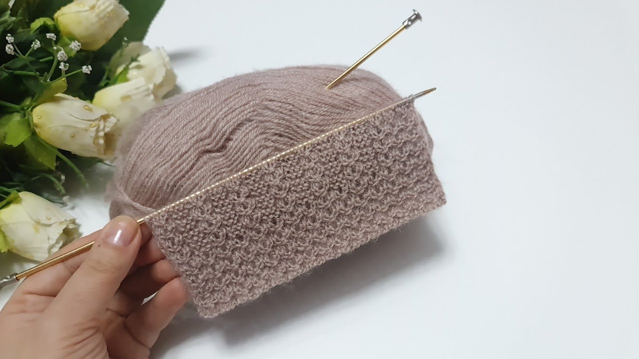 İki şiş &ccedil;ok g&uuml;zel &ouml;rg&uuml; modeli / yelek hırka atkı bere &ouml;rg&uuml; modelleri