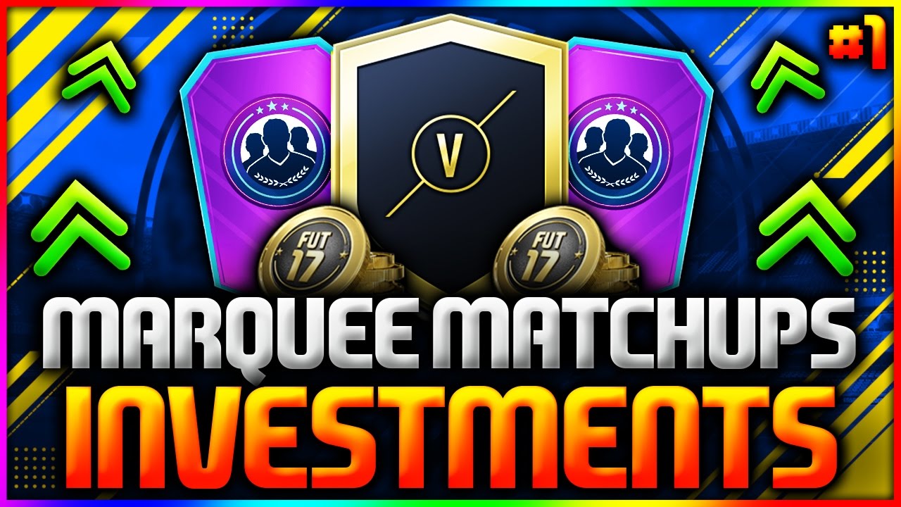 FIFA 17 | EASY PROFIT - MARQUEE MATCHUPS INVESTMENTS (FIFA 17 MARQUEE MATCHUPS SBC NOVEMBER WEEK #1)