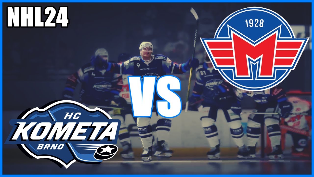 HC KOMETA BRNO VS HC BANES MOTOR ČESKÉ BUDĚJOVICE| NHL24|PS5
