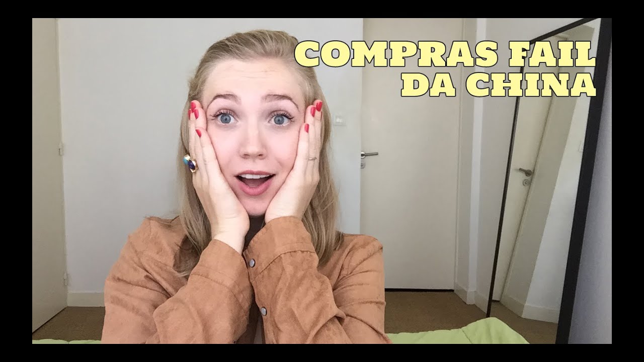 Compras fail da China - Expectativa X Realidade