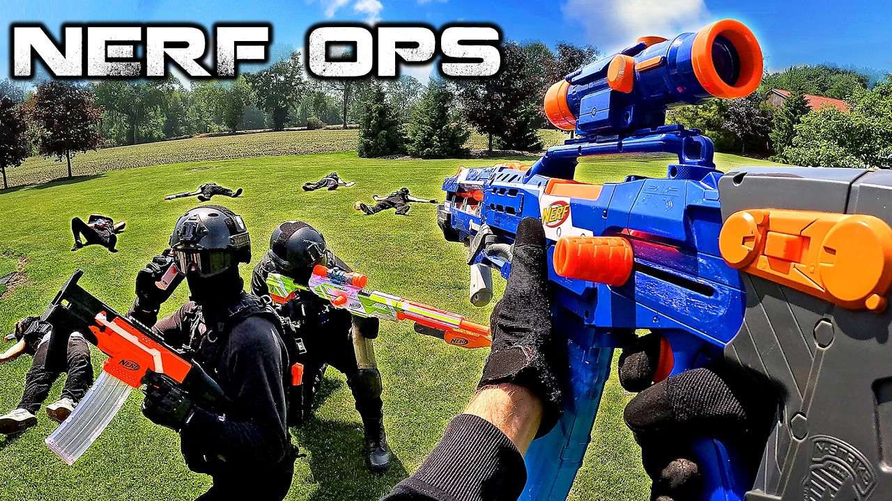 NERF OPS 2025 (Nerf First Person Shooter Collection!)