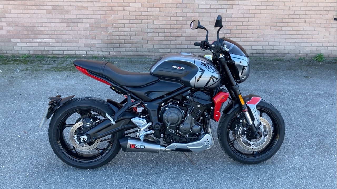 *£5495* 2023 Triumph Trident 660, 6202 miles, WALKAROUND
