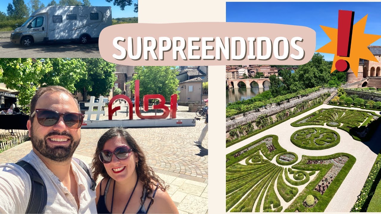 SURPREENDIDOS em ALBI - França de Autocaravana
