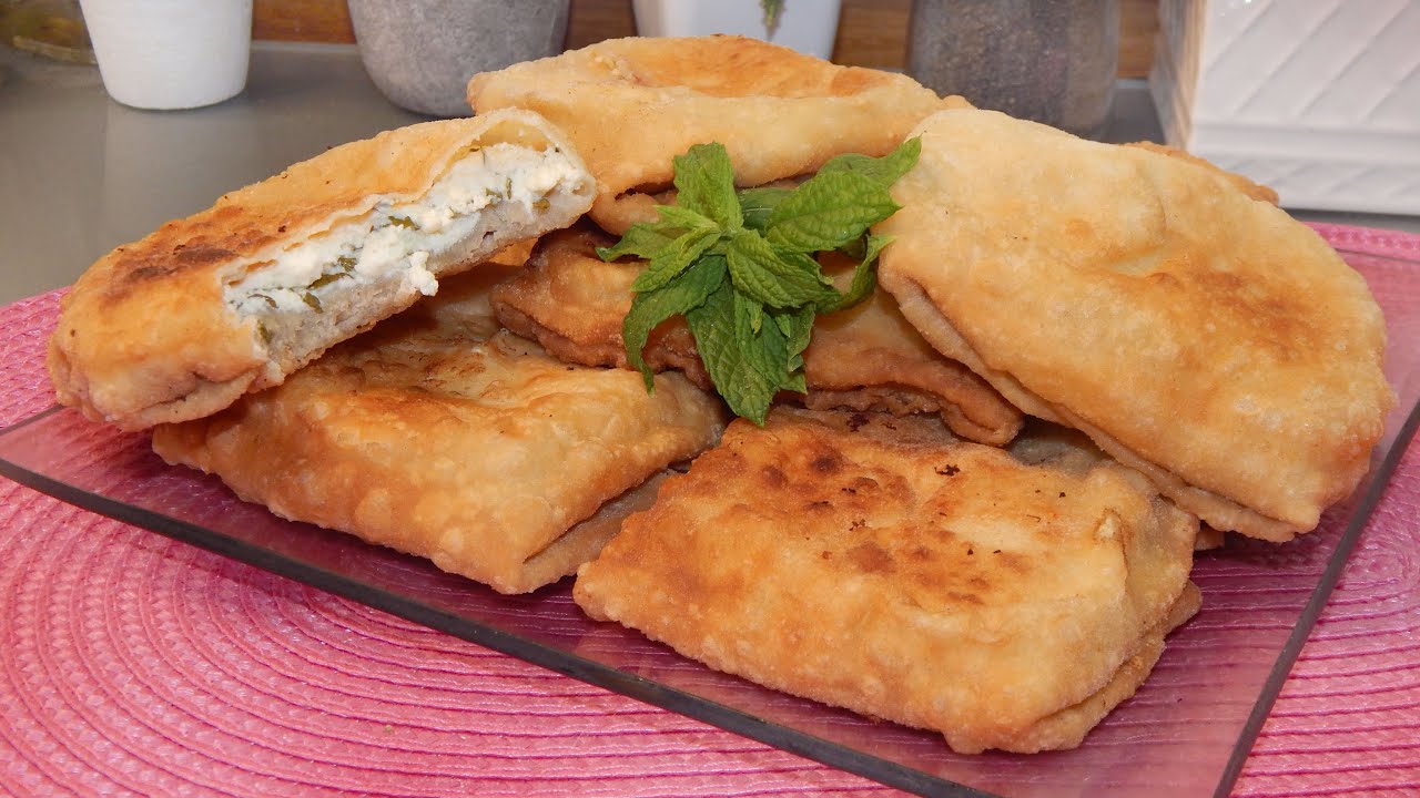 Γκιουζλεμέδες (τηγανόψωμα) - Konstantina's kitchen