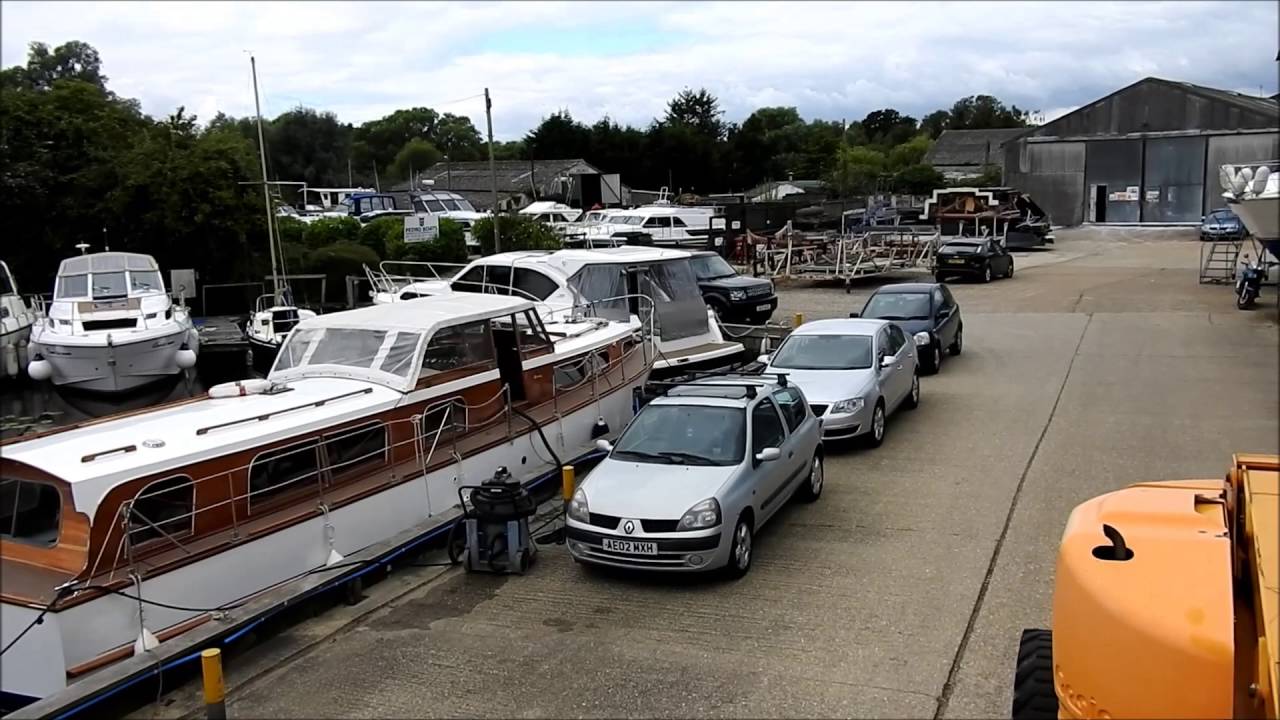 Broom Boats Marina - An aerial view Aug 16