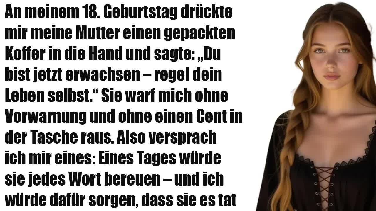 An meinem 18  Geburtstag warf mich meine Mutter raus – „Du bist erwachsen, komm klar“