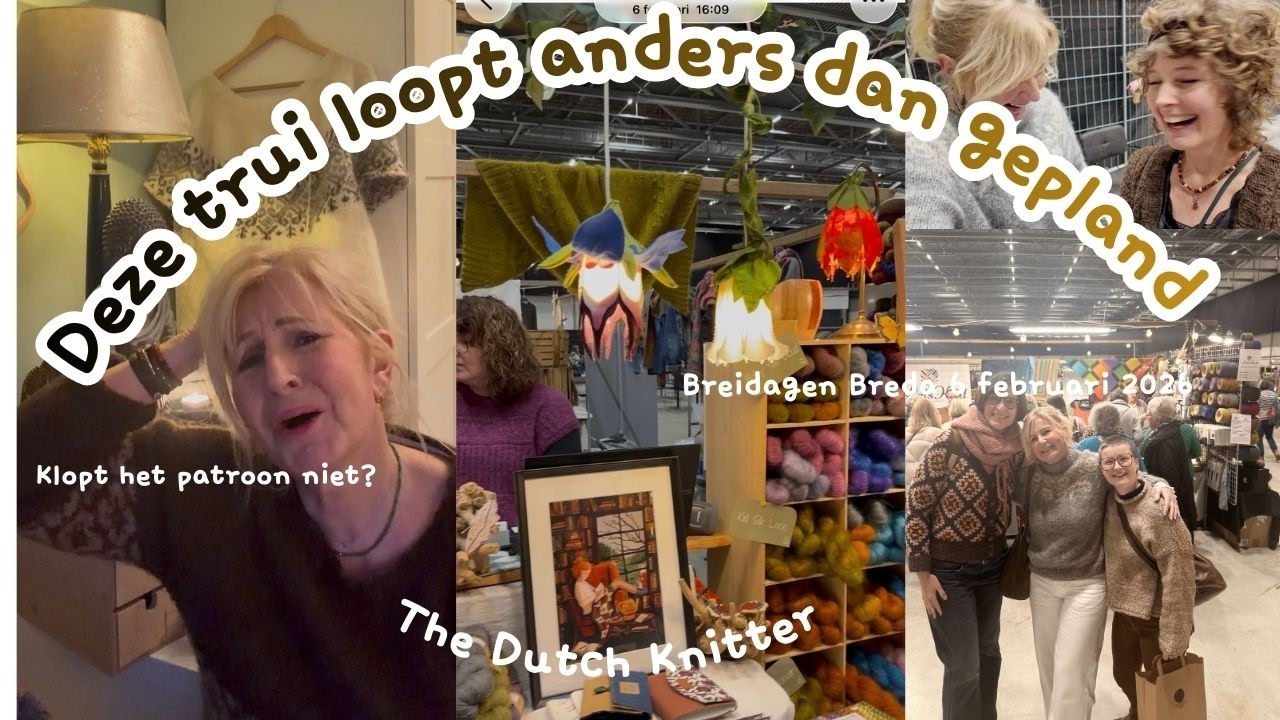🇳🇱 The Dutch Knitter | Wat gaat er mis met mijn trui? impressie Breidagen Breda februari 2026