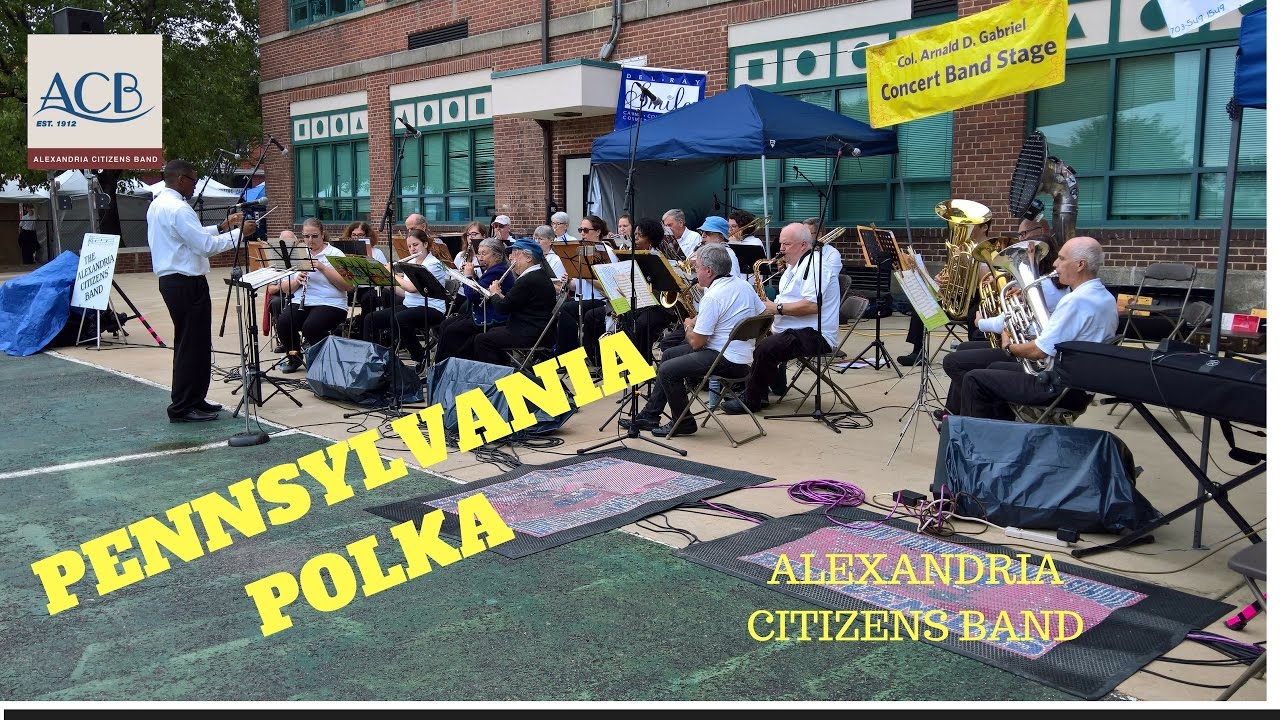 Pennsylvania Polka | Lester Lee & Zeke Manners | Alexandria Citizens Band