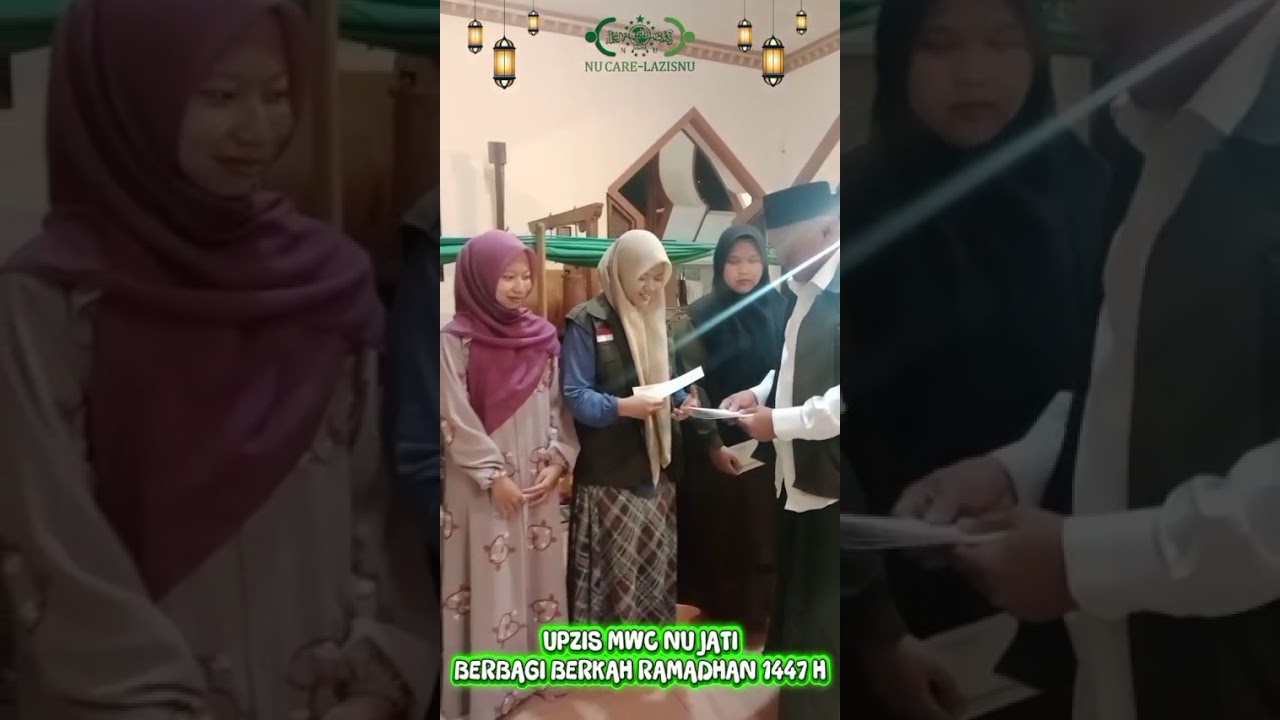 Pemberian Bingkisan Guru Ngaji & Santunan Fundraising UPZIS NU Kec.Jati II 13-03-2026