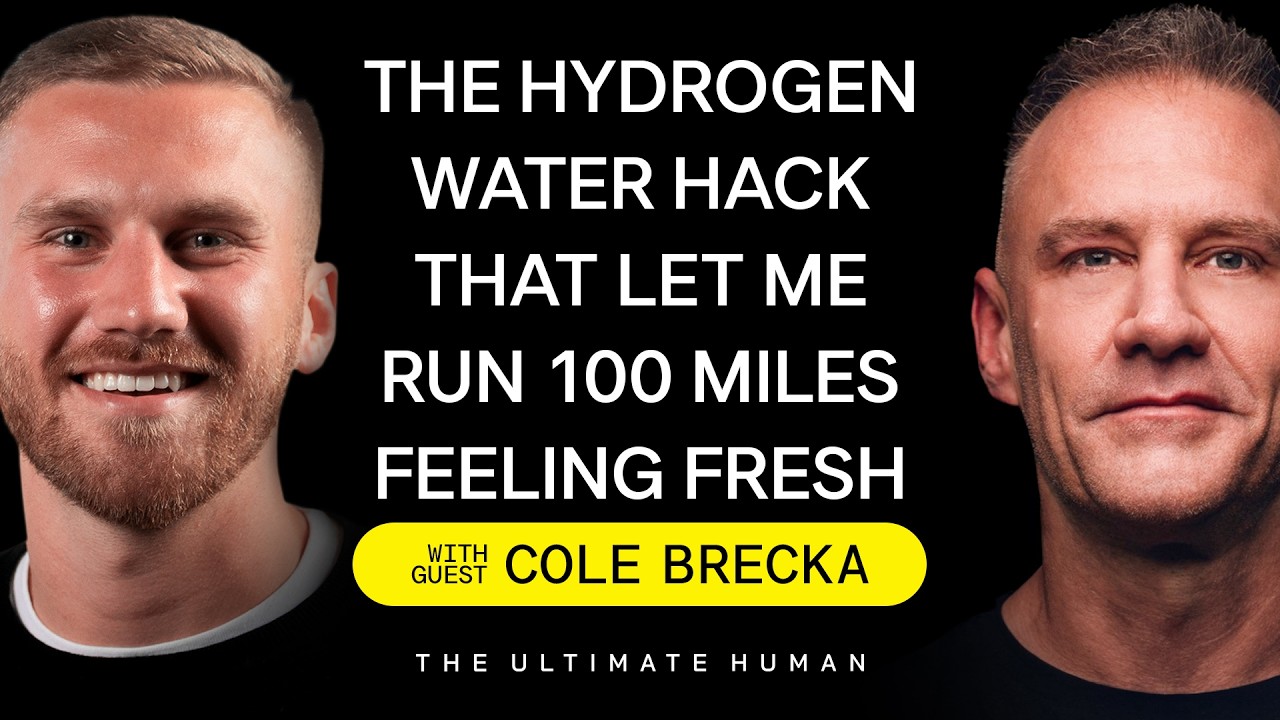 Cole Brecka: The Great World Race, 100-Mile Ultras & Why Hydrogen Water is a Recovery Tool TUH #242