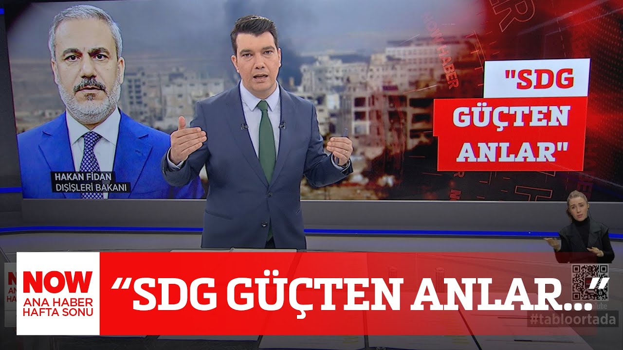 “SDG güçten anlar...” 10 Ocak 2026 Ozan Gündoğdu ile NOW Ana Haber Hafta Sonu