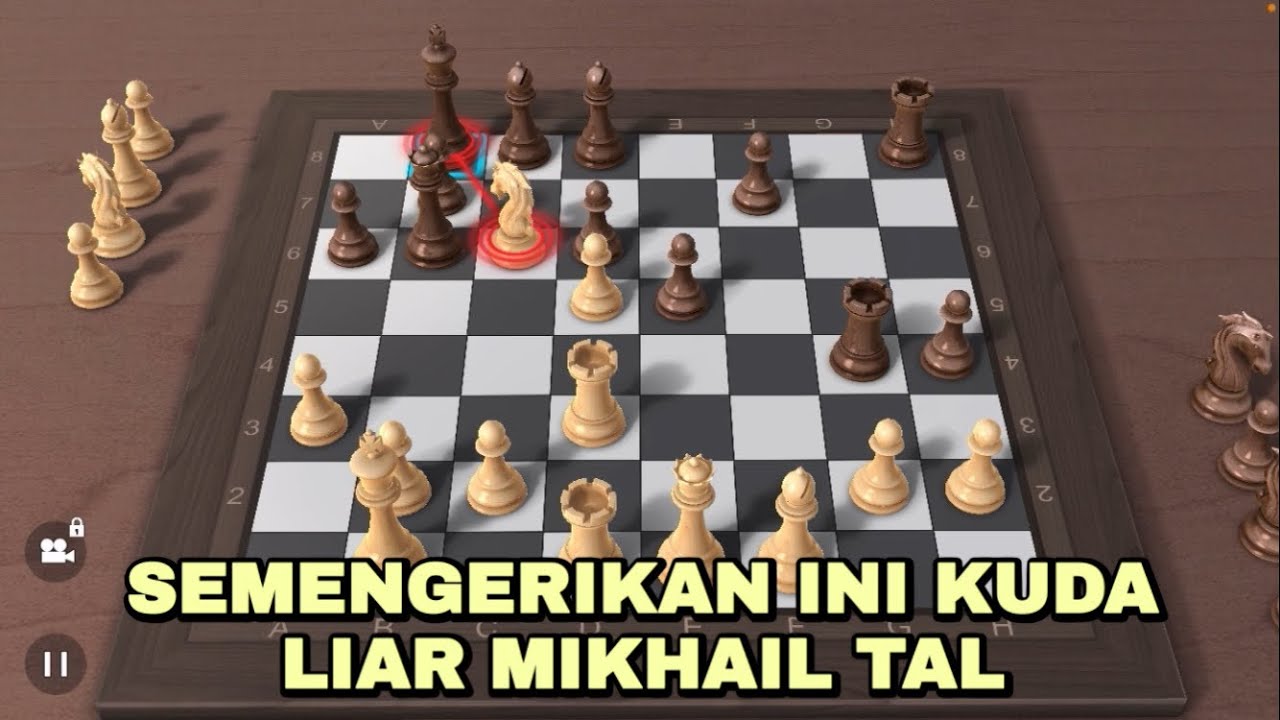 UNIKK!!TAK TERBAYANG LANGKAH LANGKAH MIHAIL TAL BERMAIN