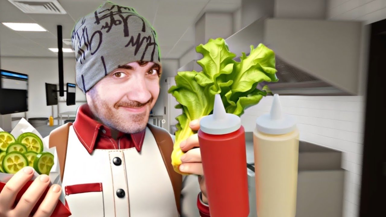 YA TENEMOS LECHUGA, MAYONESA Y PEPINILLOS PARA LAS HAMBURGUESAS !! | Fast Food Simulator #3