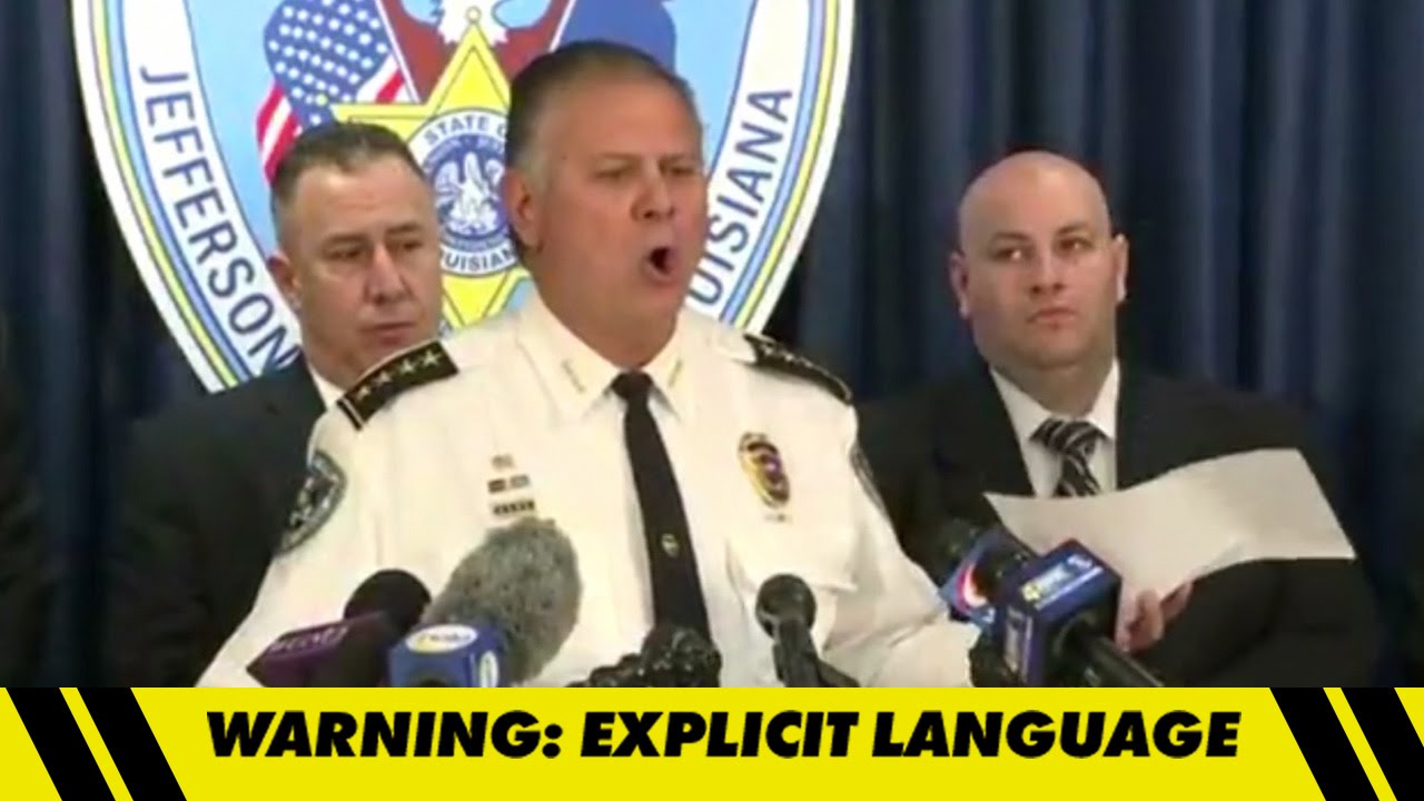 Joe McKnight Case -- Sheriff Drops N-Bomb, F-Bomb ... In Bizarre News Conference