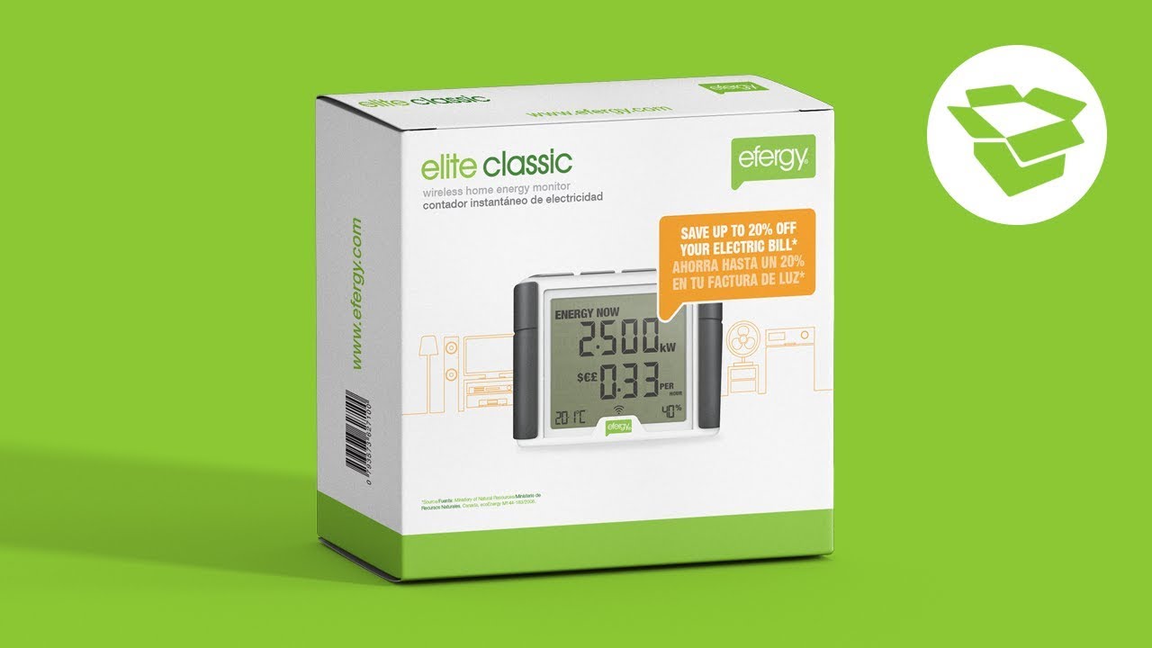 Unboxing efergy elite classic