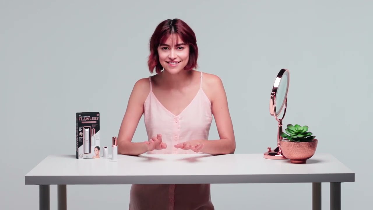 How to Use Finishing Touch Flawless Facial Hair Remover