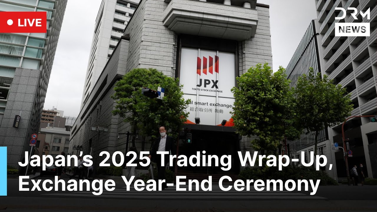 LIVE: Tokyo Stock Exchange 2025 Closing Ceremony Highlights Market Trends | AC1G