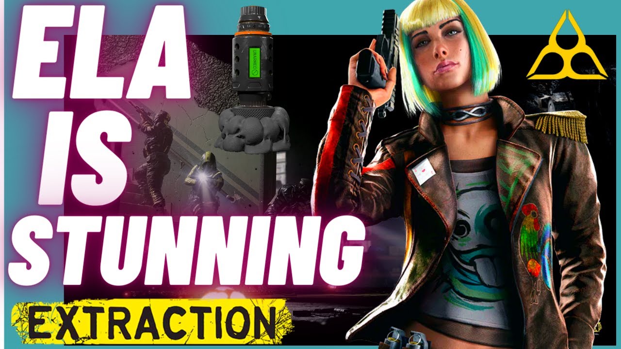 ELA is TOP TIER in Rainbow Six Extraction - One of the BEST Operators in the Game! SOLO Critical Run