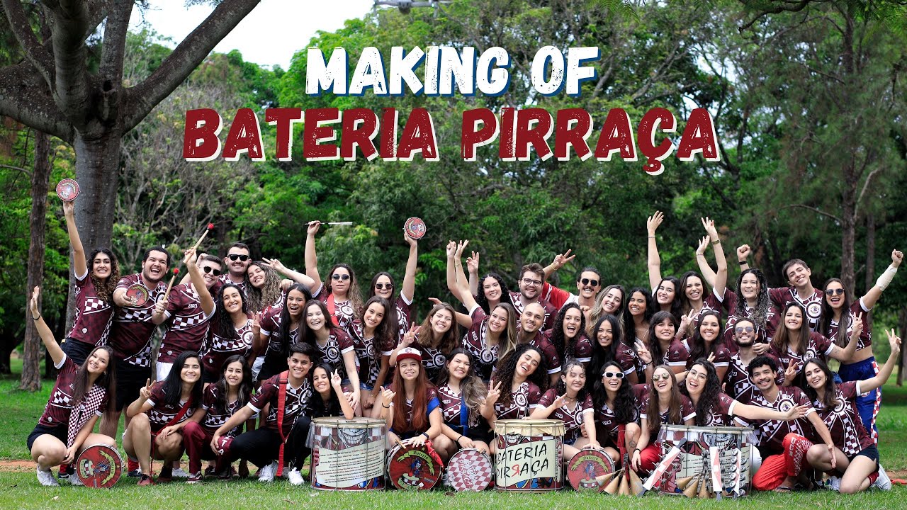 BATERIA PIRRAÇA - Making Of 2023 (Preparação para apresentação)